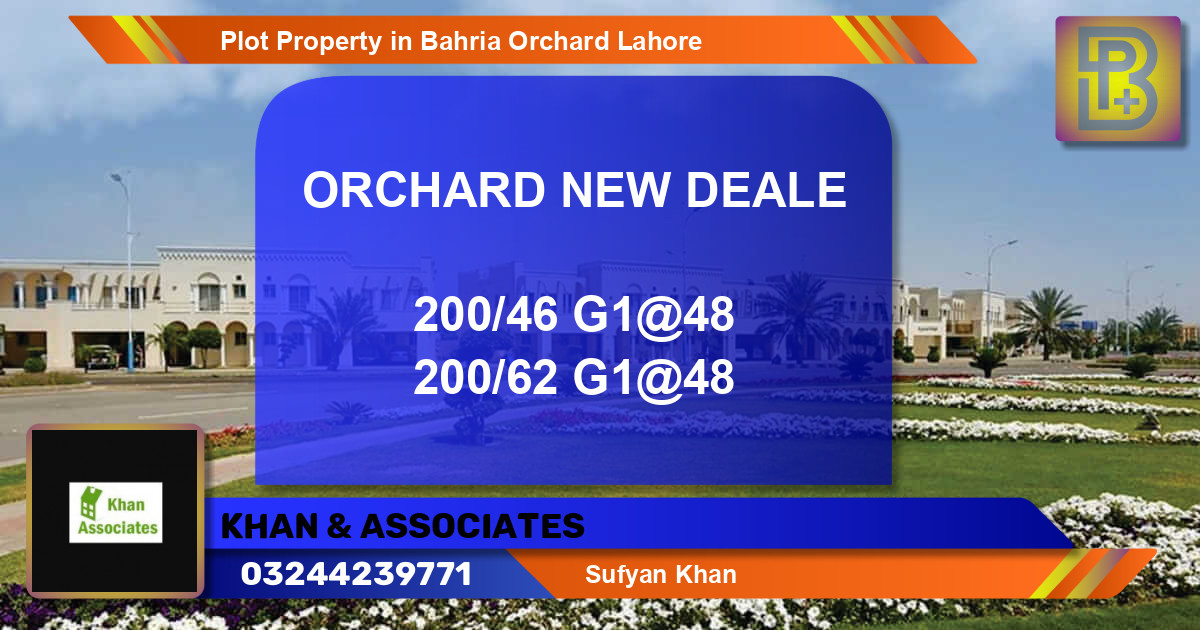 Residential Plot for Sale in Bahria Orchard, Lahore - (BP-65740)