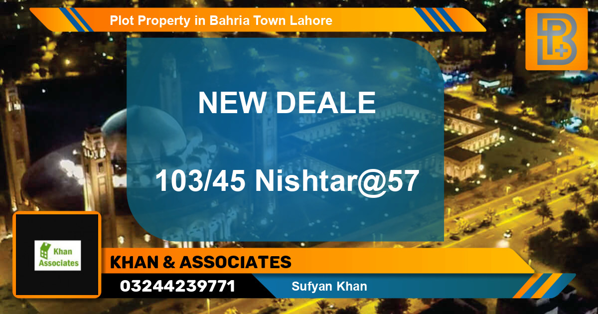 Residential Plot for Sale in Bahria Town, Lahore - (BP-65745)