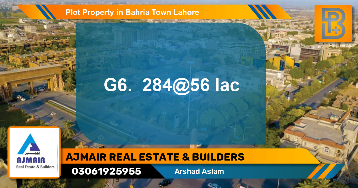 Residential Plot for Sale in Phase 4 - G6 Block -  Bahria Orchard, Lahore - (BP-65794)