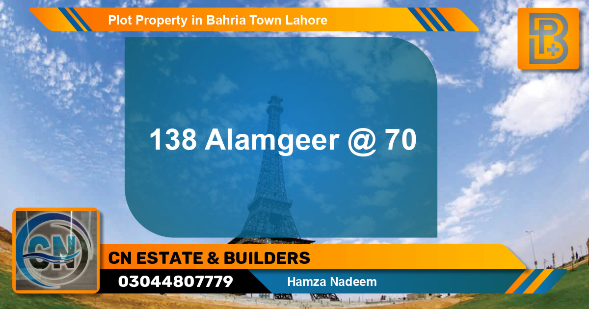 Residential Plot for Sale in Bahria Town, Lahore - (BP-65935)