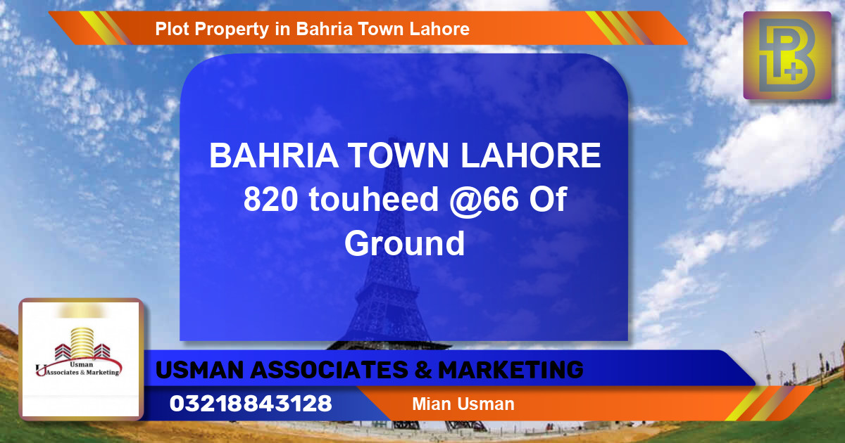 Residential Plot for Sale in Bahria Town, Lahore - (BP-65955)