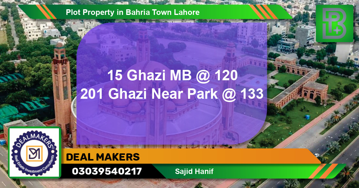 Residential Plot for Sale in Bahria Town, Lahore - (BP-65993)