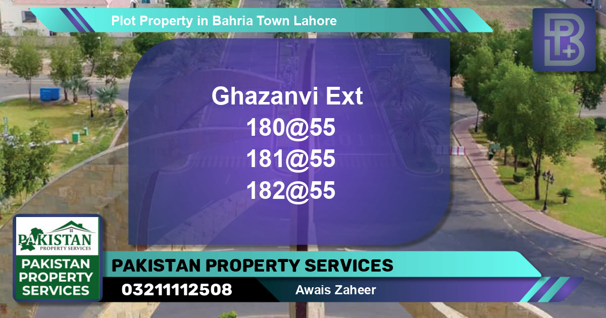 Residential Plot for Sale in Bahria Town, Lahore - (BP-66029)