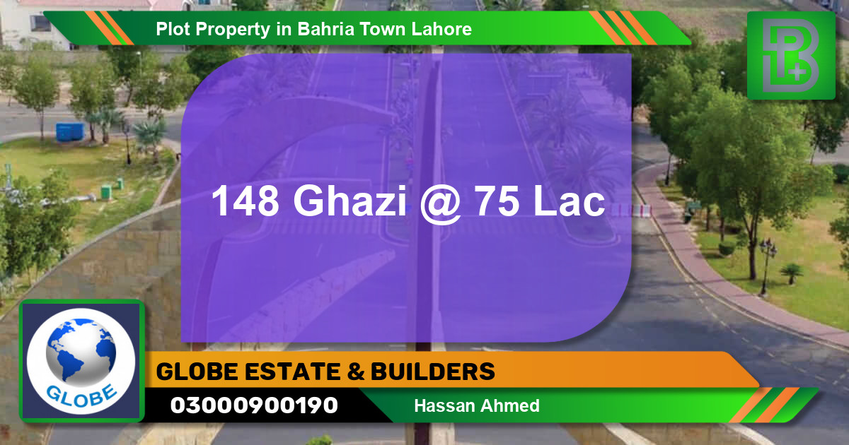 Residential Plot for Sale in Bahria Town, Lahore - (BP-66197)