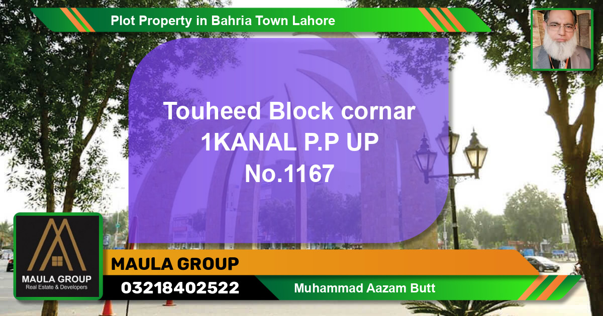Residential Plot for Sale in Bahria Town, Lahore - (BP-66252)