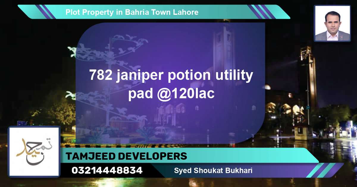 Residential Plot for Sale in Bahria Town, Lahore - (BP-66574)