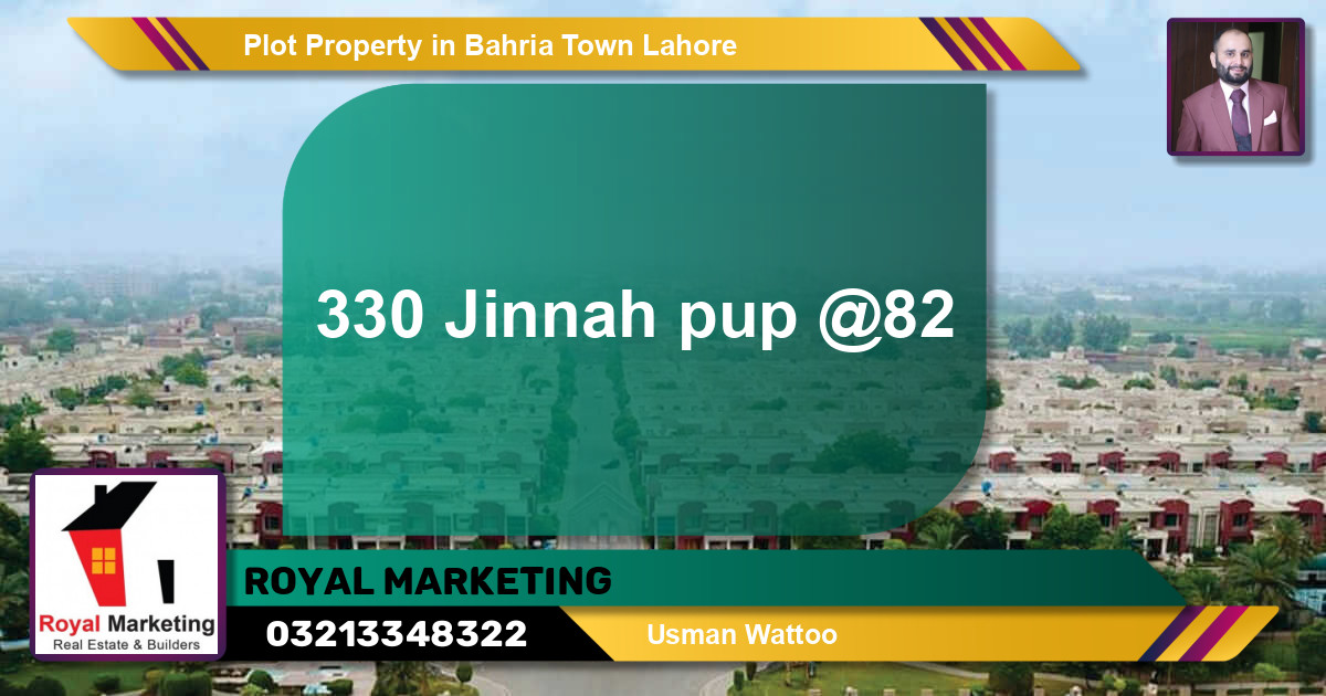 Residential Plot for Sale in Bahria Town, Lahore - (BP-66937)