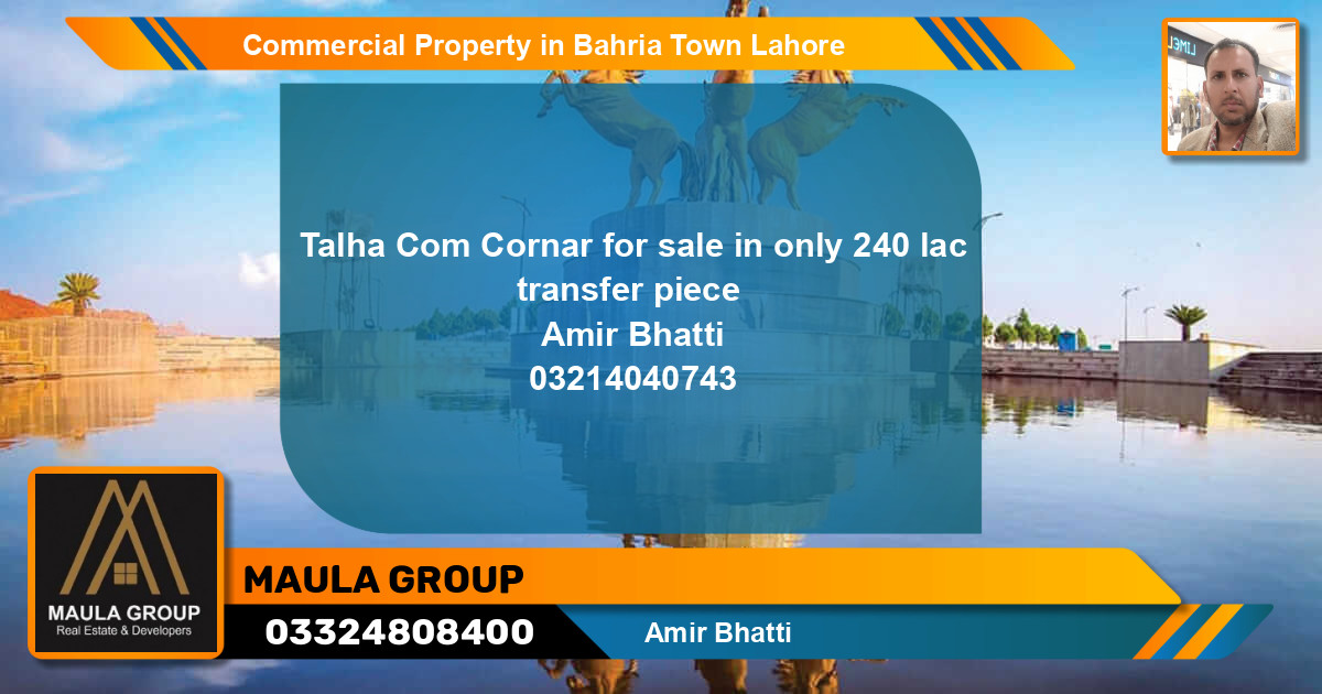 Commercial Property for Sale in Bahria Town, Lahore - (BP-67340)