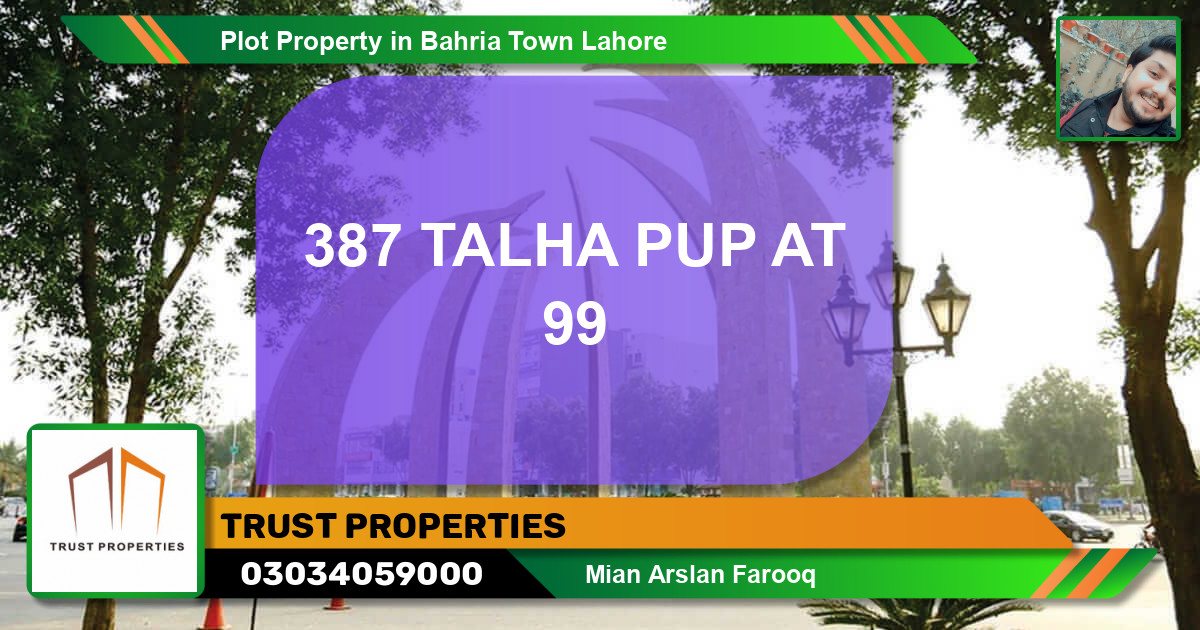 Residential Plot for Sale in Bahria Town, Lahore - (BP-67346)