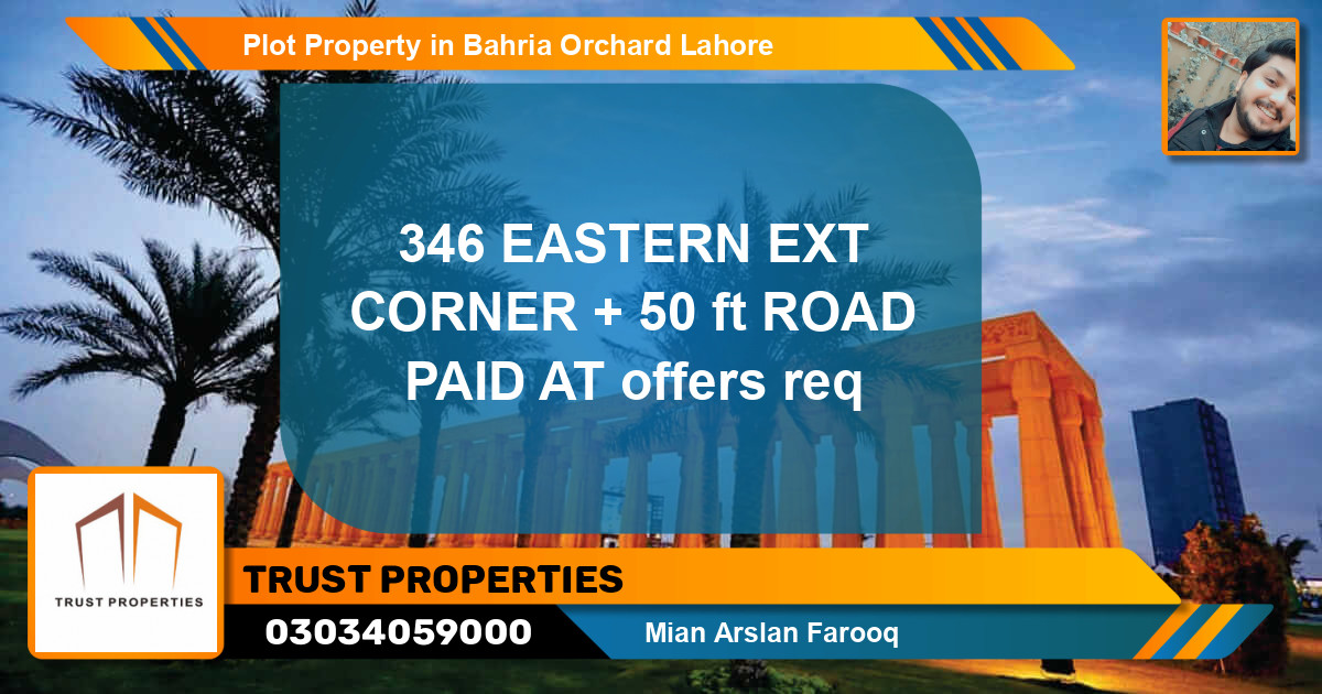 Residential Plot for Sale in Bahria Orchard, Lahore - (BP-67368)