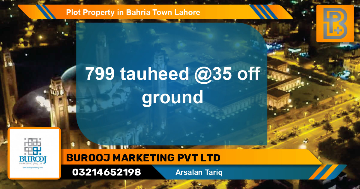 Residential Plot for Sale in Bahria Town, Lahore - (BP-67417)
