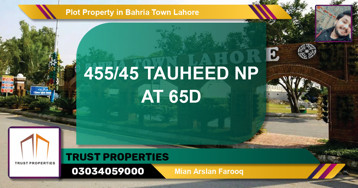 Residential Plot for Sale in Bahria Town, Lahore - (BP-67731)