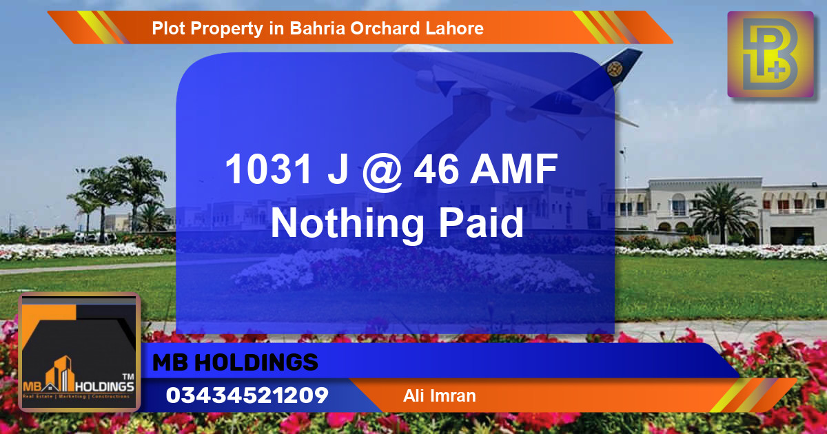 Residential Plot for Sale in Bahria Orchard, Lahore - (BP-67834)