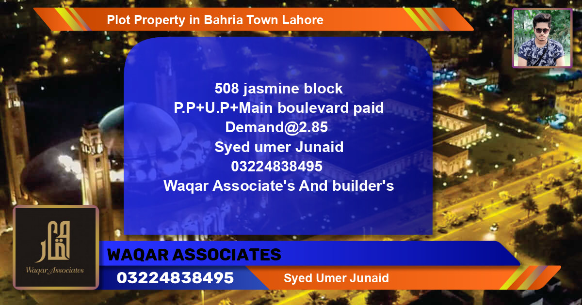Residential Plot for Sale in Bahria Town, Lahore - (BP-67898)