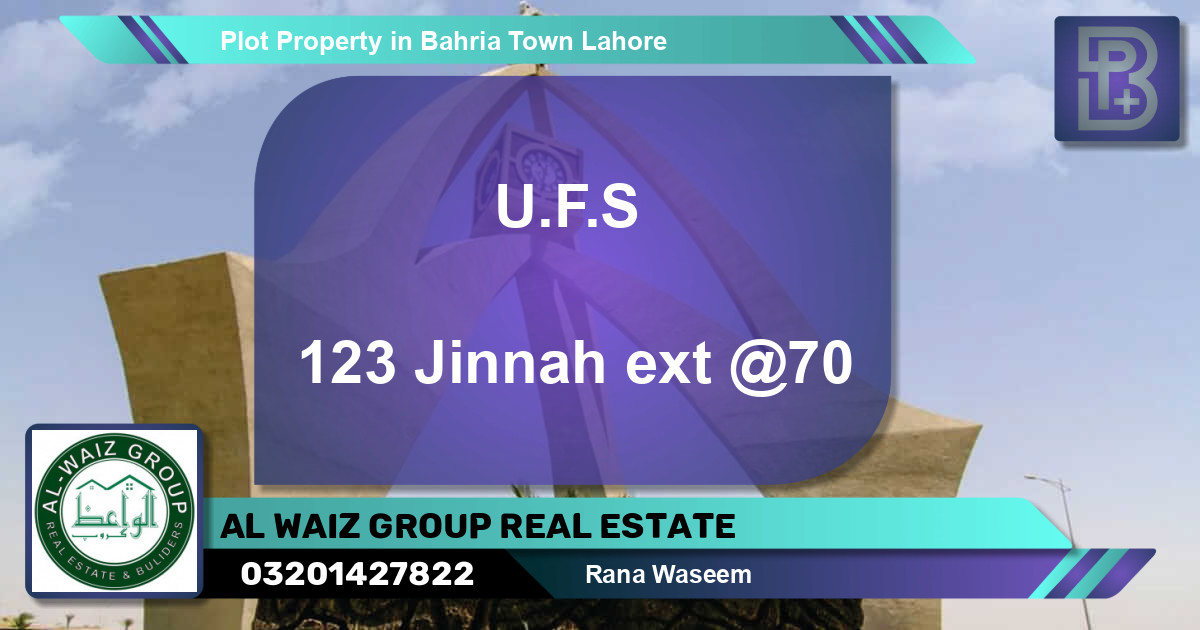 Residential Plot for Sale in Bahria Town, Lahore - (BP-67943)