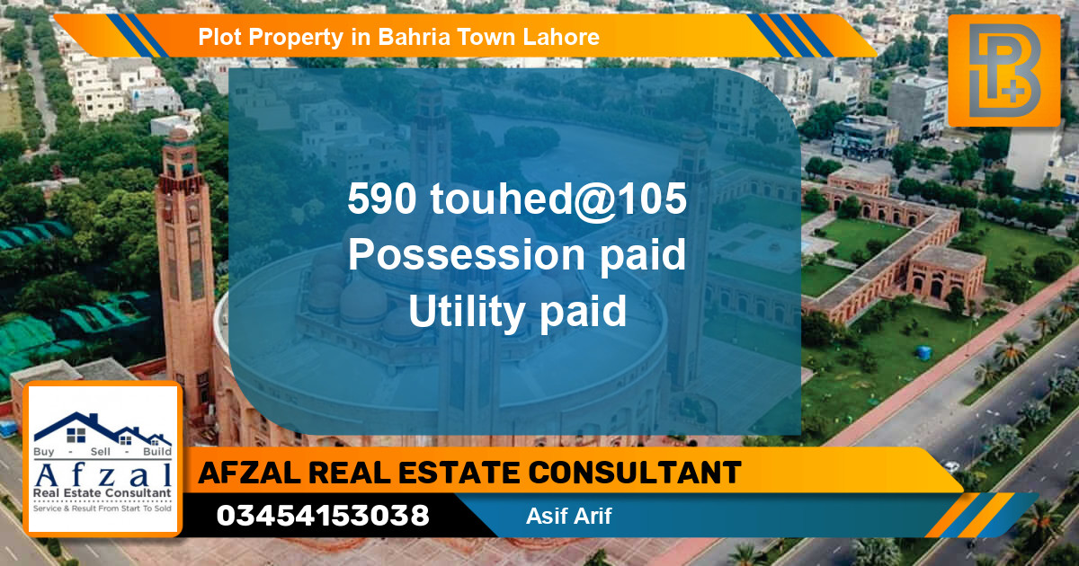 Residential Plot for Sale in Bahria Town, Lahore - (BP-67951)