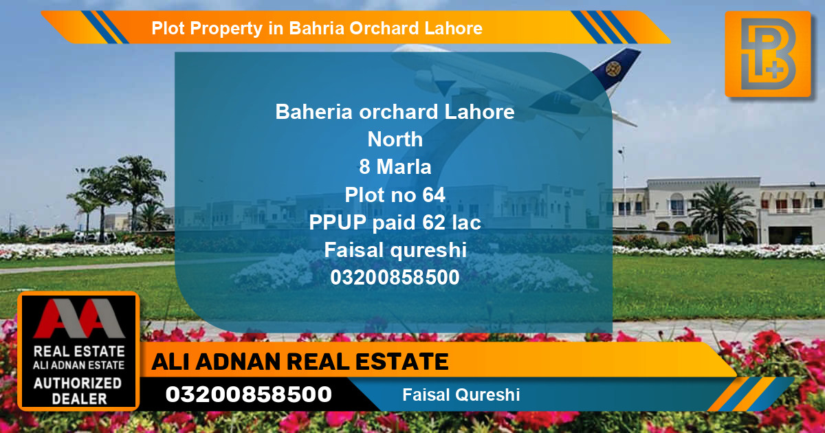 Residential Plot for Sale in Bahria Orchard, Lahore - (BP-68139)