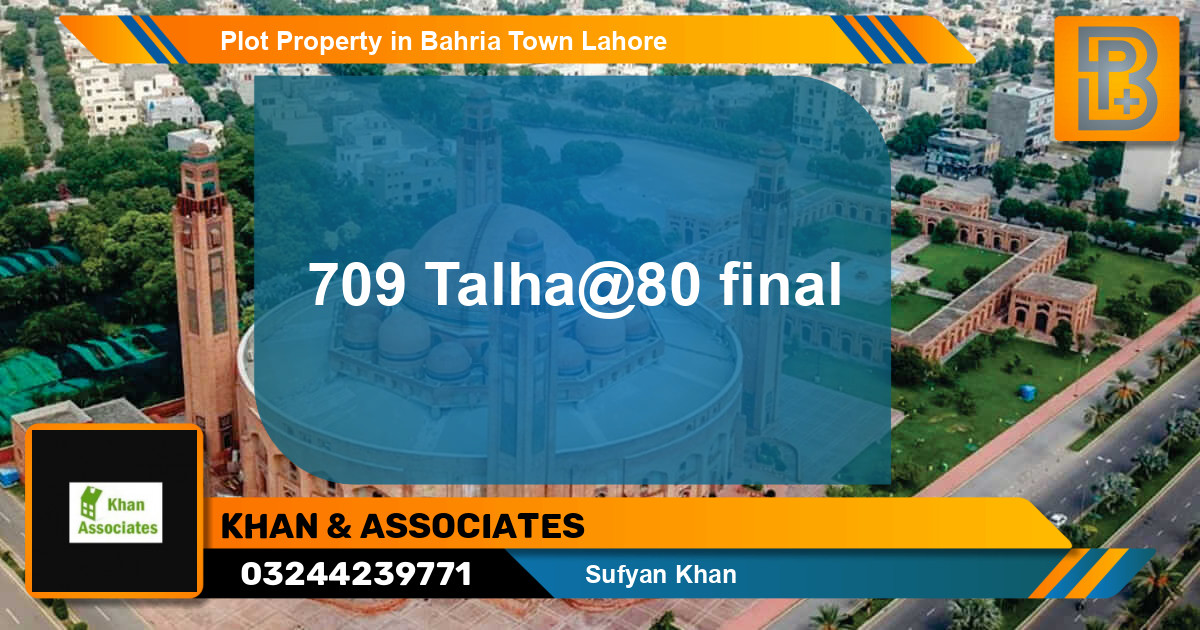 Residential Plot for Sale in Bahria Town, Lahore - (BP-68228)
