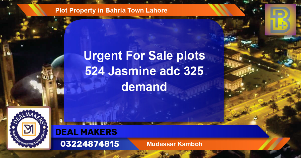 Residential Plot for Sale in Bahria Town, Lahore - (BP-68236)