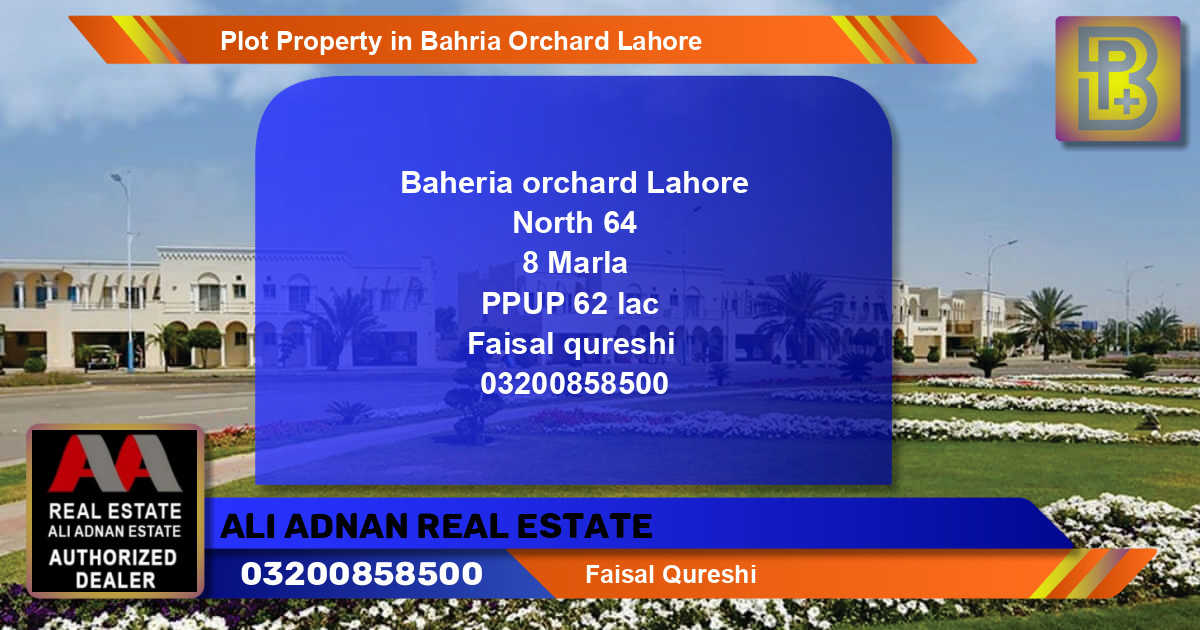 Residential Plot for Sale in Bahria Orchard, Lahore - (BP-68531)