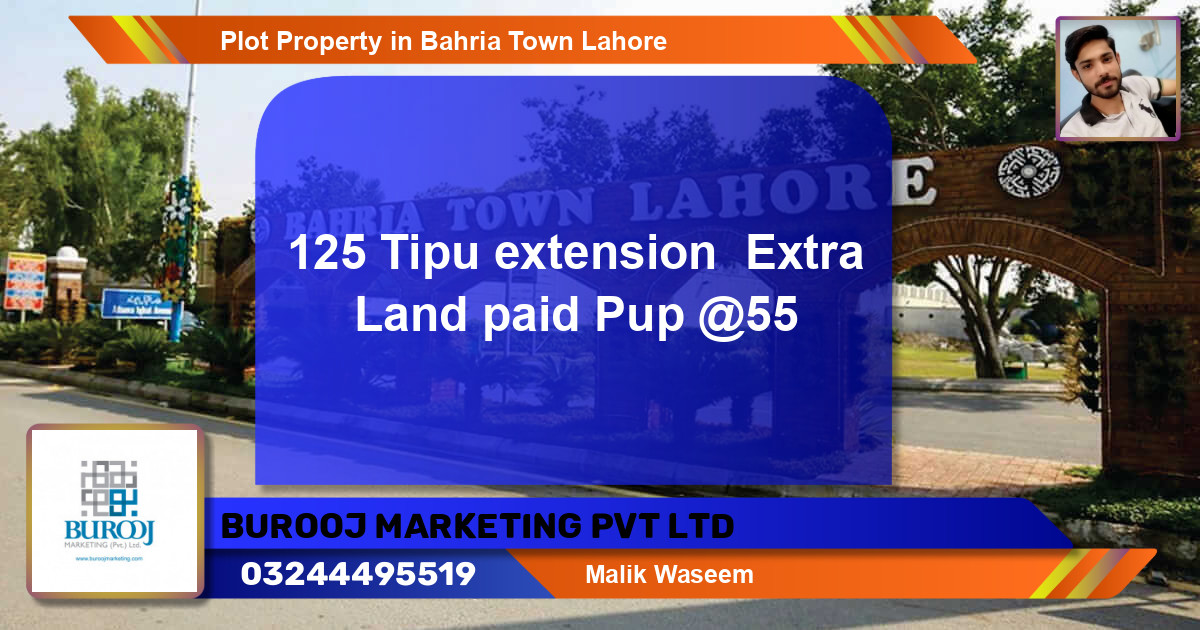Residential Plot for Sale in Bahria Town, Lahore - (BP-68602)