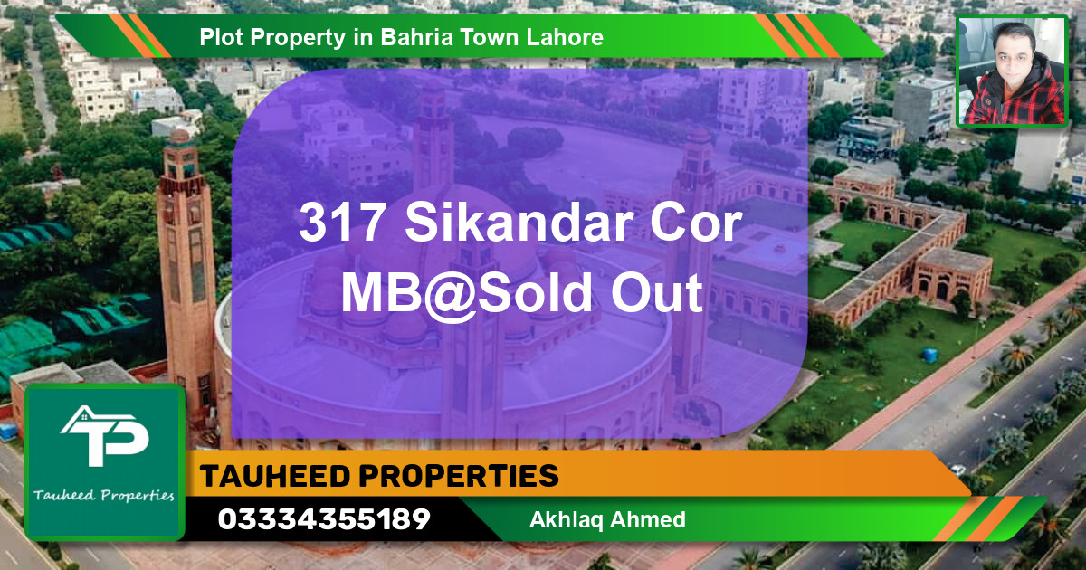 Residential Plot for Sale in Bahria Town, Lahore - (BP-68857)
