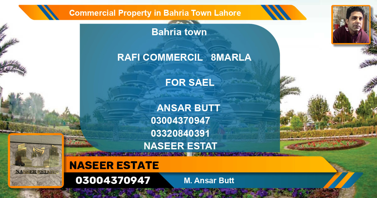 Commercial Property for Sale in Bahria Town, Lahore - (BP-69428)