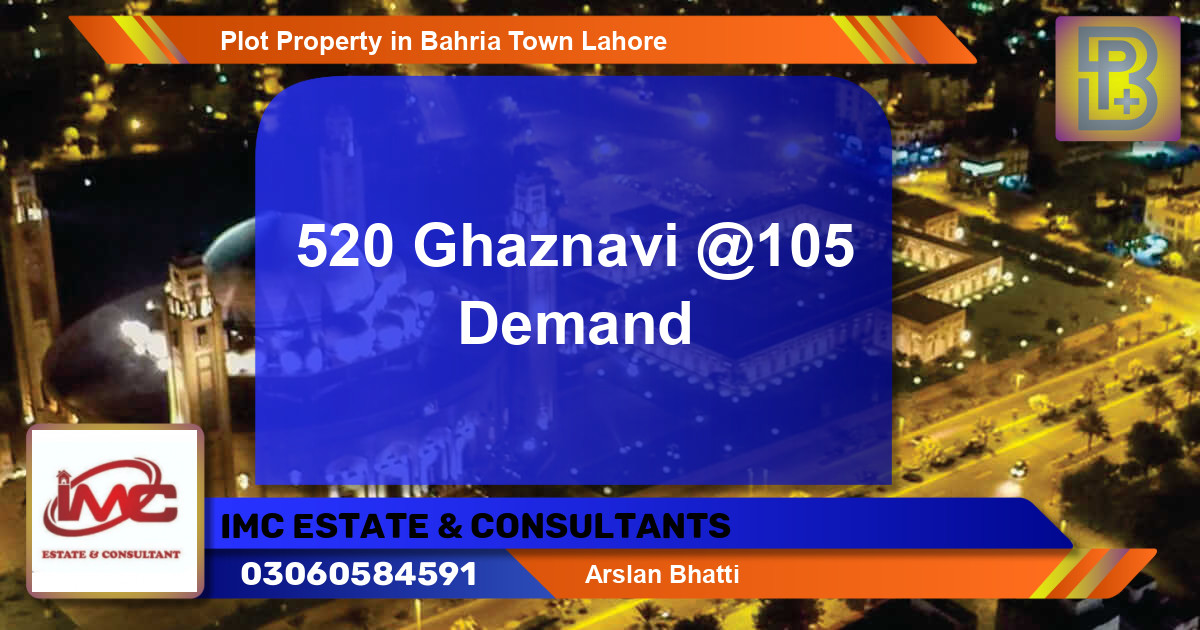 Residential Plot for Sale in Bahria Town, Lahore - (BP-69510)