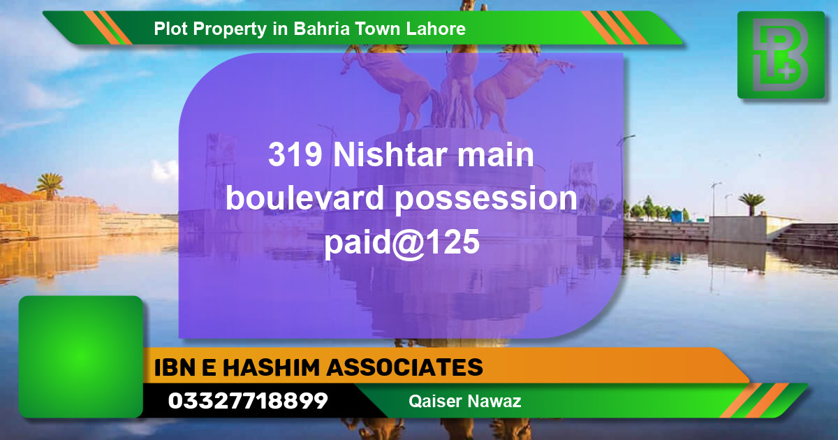 Residential Plot for Sale in Bahria Town, Lahore - (BP-69539)
