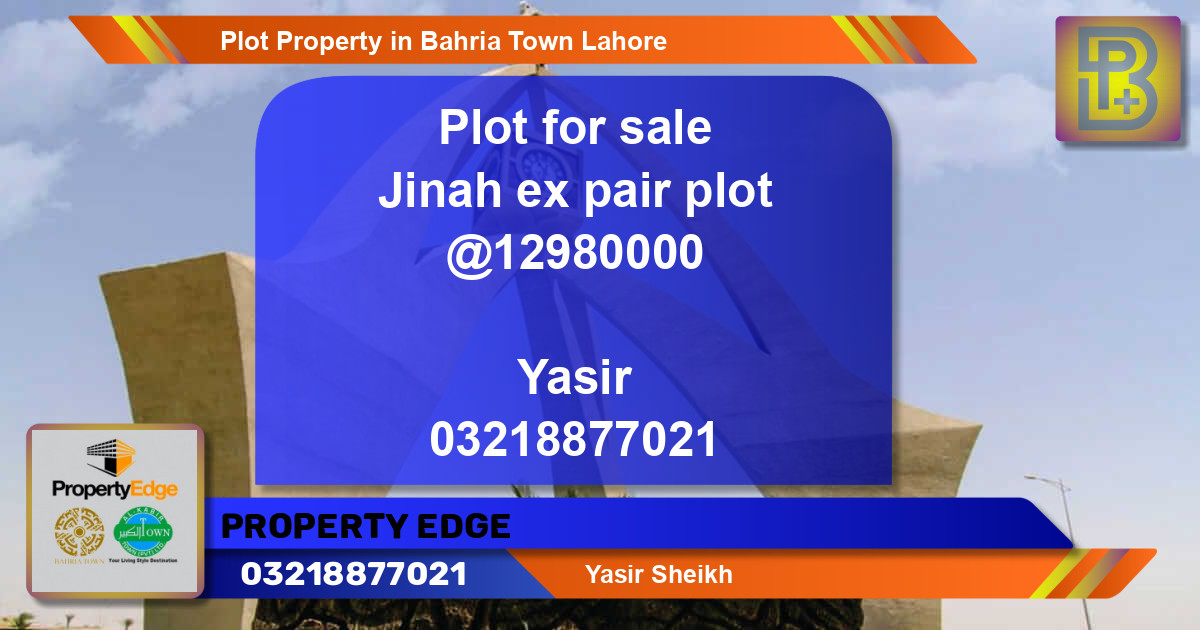 Residential Plot for Sale in Bahria Town, Lahore - (BP-69635)