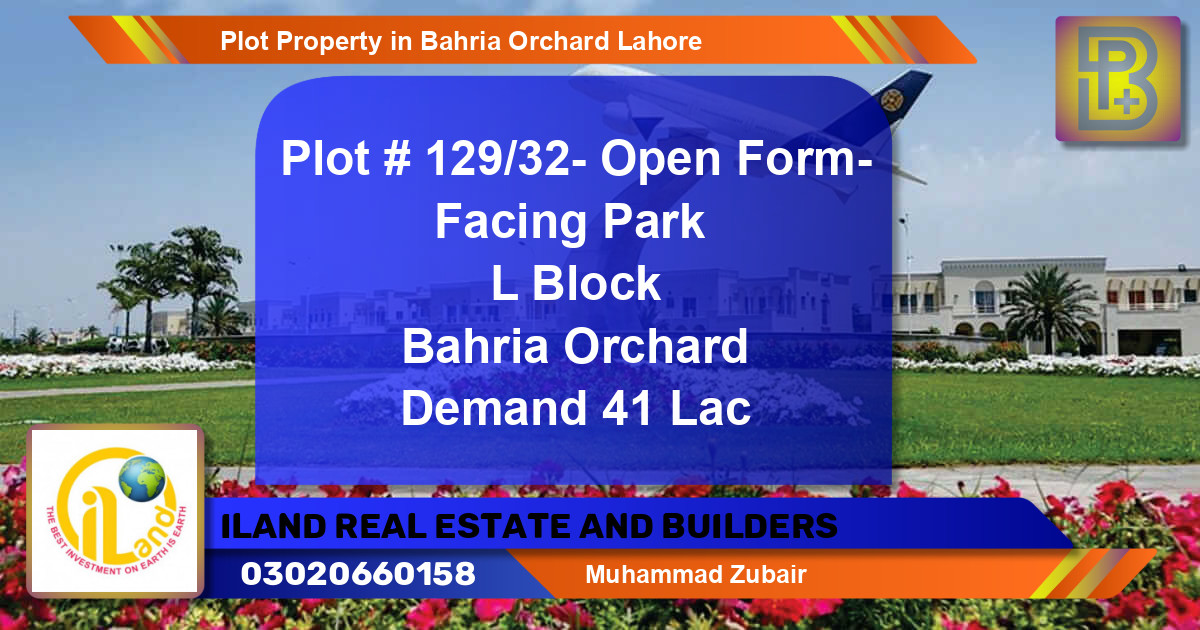 Residential Plot for Sale in Bahria Orchard, Lahore - (BP-69736)