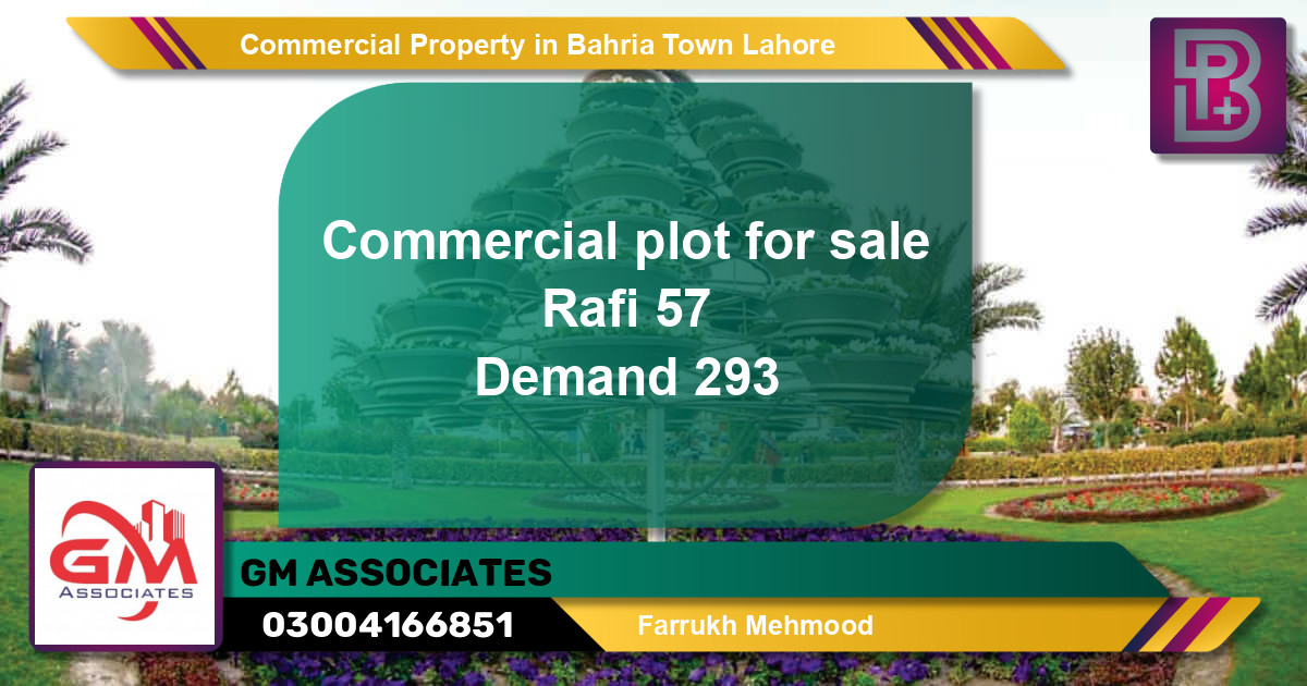 Commercial Property for Sale in Bahria Town, Lahore - (BP-69859)