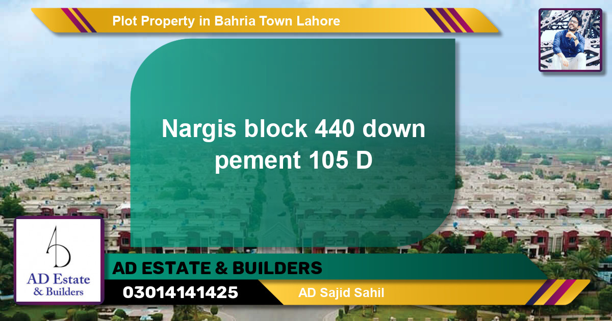 Residential Plot for Sale in Bahria Town, Lahore - (BP-69909)