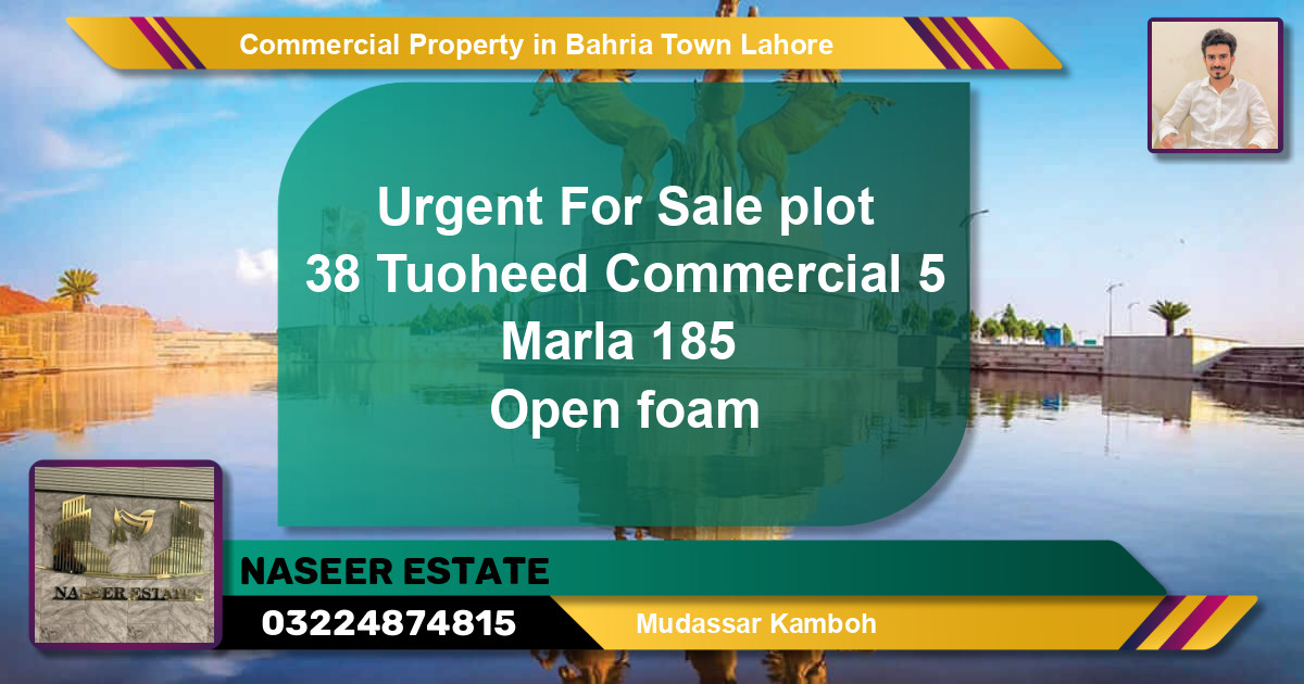 Commercial Property for Sale in Bahria Town, Lahore - (BP-69916)