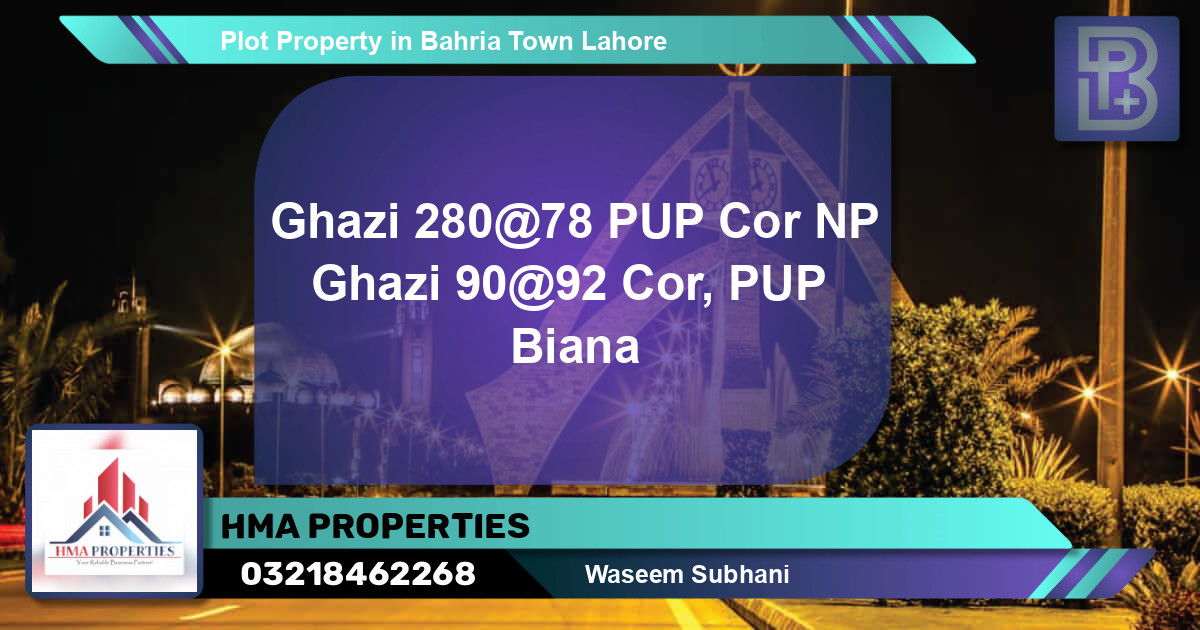 Residential Plot for Sale in Bahria Town, Lahore - (BP-70278)