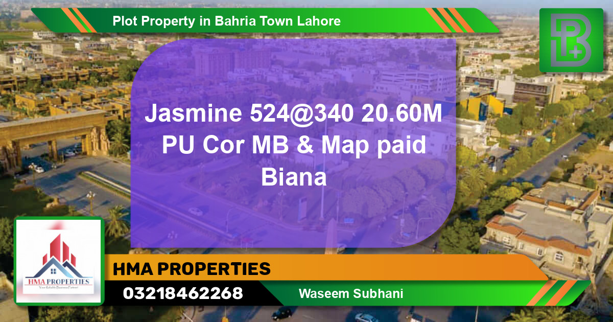 Residential Plot for Sale in Bahria Town, Lahore - (BP-70285)