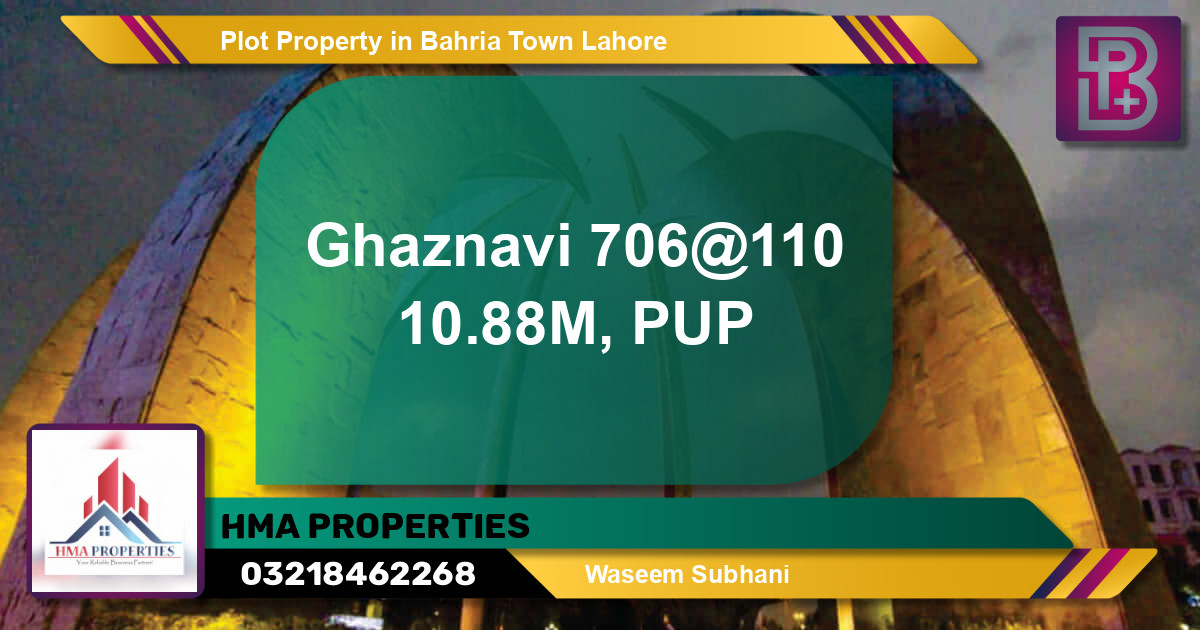Residential Plot for Sale in Bahria Town, Lahore - (BP-70288)