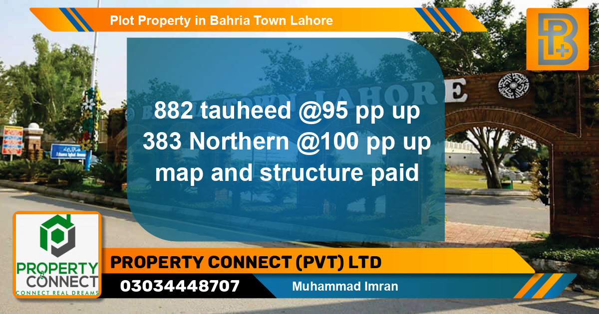 Residential Plot for Sale in Bahria Town, Lahore - (BP-70375)