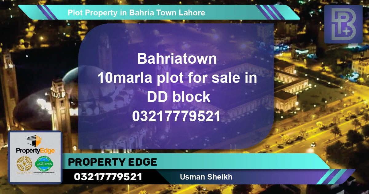 Residential Plot for Sale in Bahria Town, Lahore - (BP-70524)