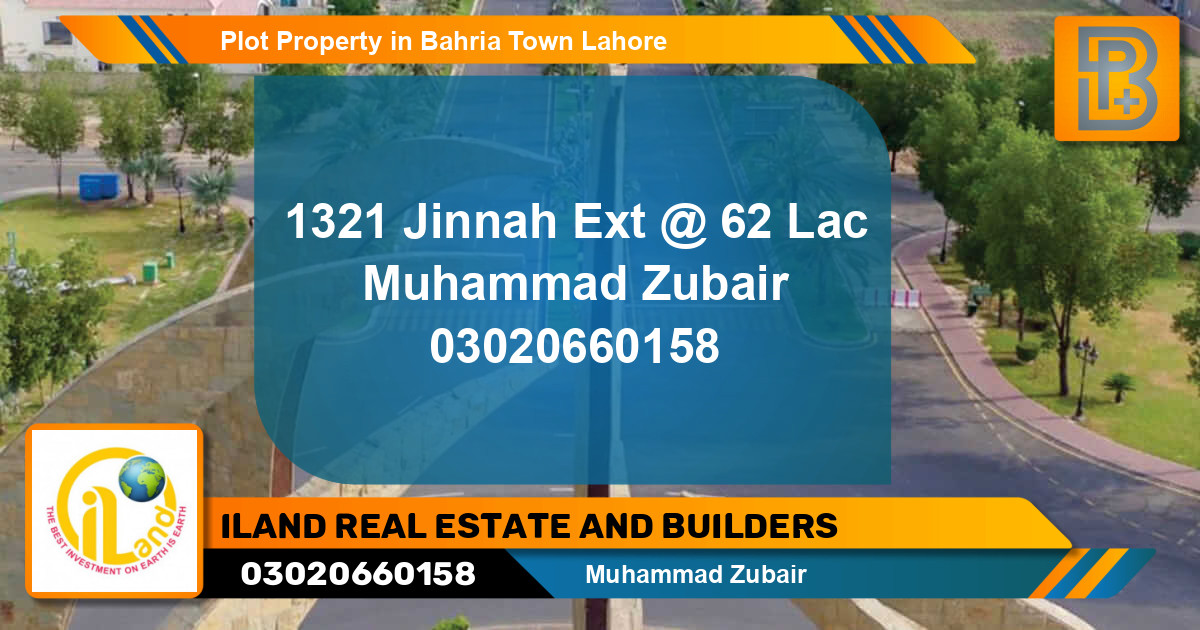 Residential Plot for Sale in Bahria Town, Lahore - (BP-70543)
