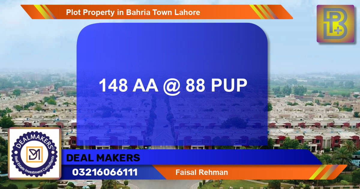Residential Plot for Sale in Bahria Town, Lahore - (BP-70595)