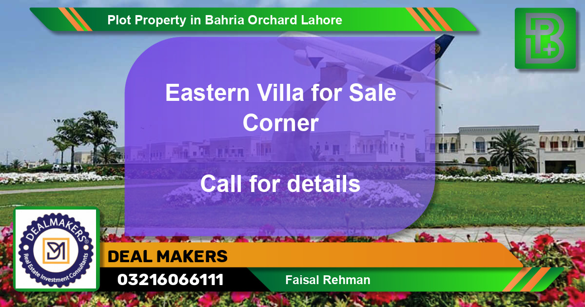 Residential Plot for Sale in Bahria Orchard, Lahore - (BP-70597)
