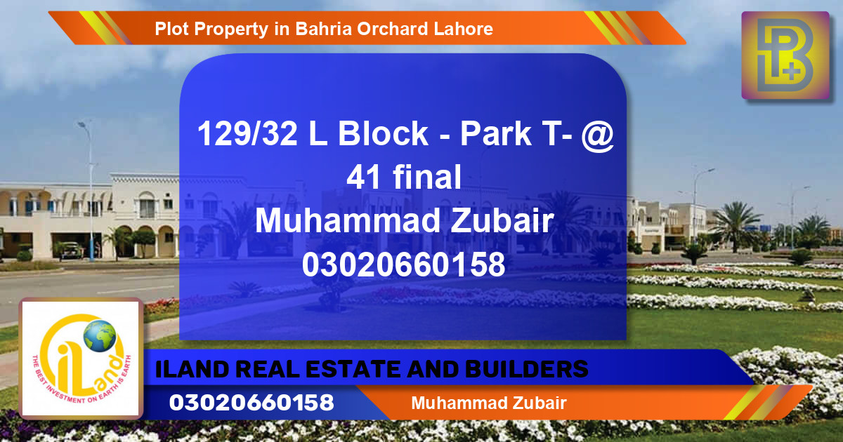 Residential Plot for Sale in Bahria Orchard, Lahore - (BP-70850)