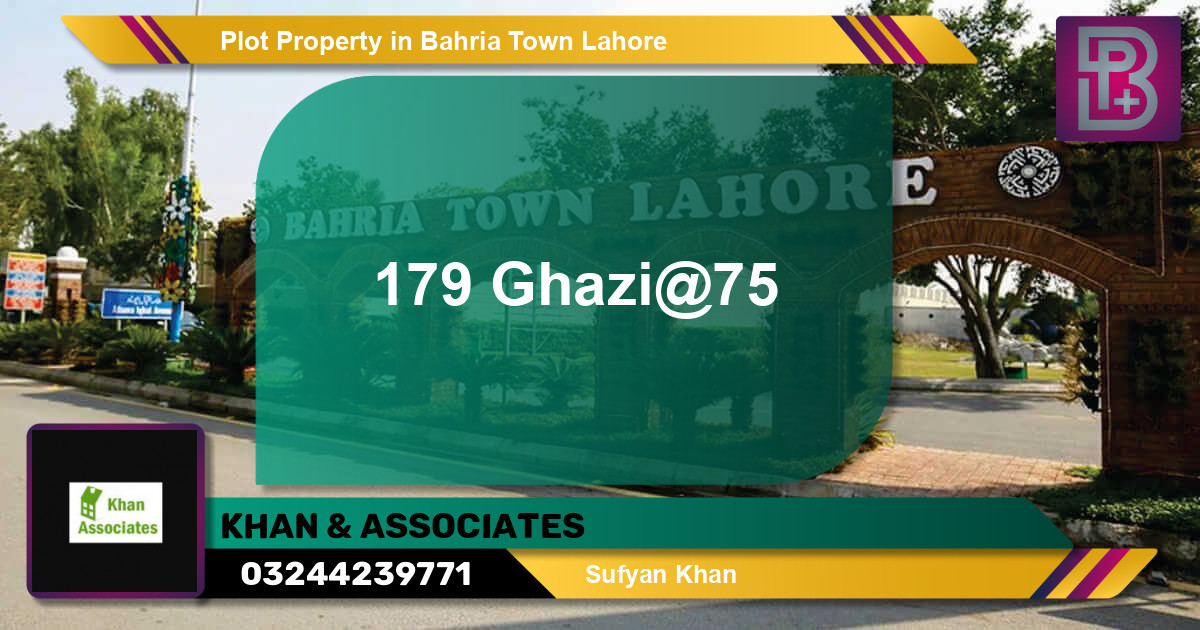 Residential Plot for Sale in Bahria Town, Lahore - (BP-70929)