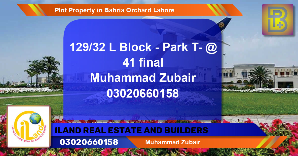 Residential Plot for Sale in Bahria Orchard, Lahore - (BP-71046)