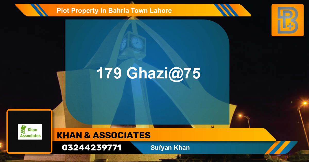 Residential Plot for Sale in Bahria Town, Lahore - (BP-71450)
