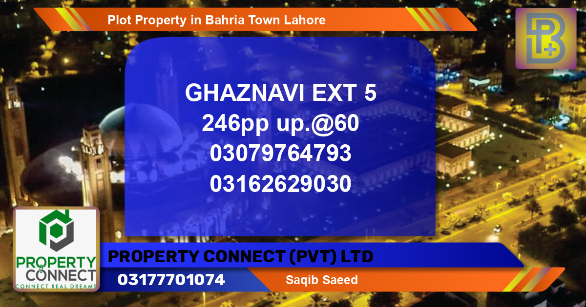 Residential Plot for Sale in Bahria Town, Lahore - (BP-71512)