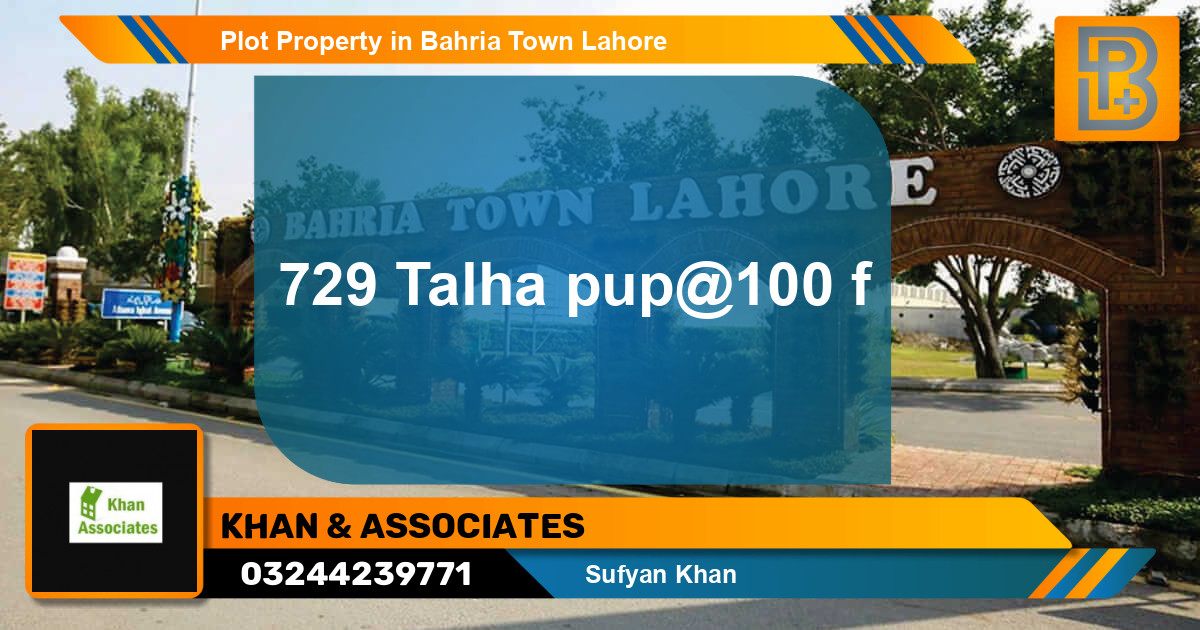 Residential Plot for Sale in Bahria Town, Lahore - (BP-71550)