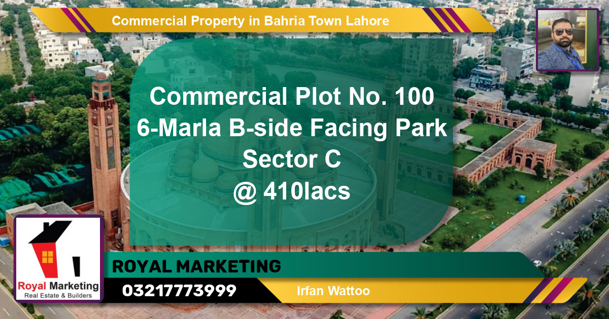 Commercial Property for Sale in Bahria Town, Lahore - (BP-71798)