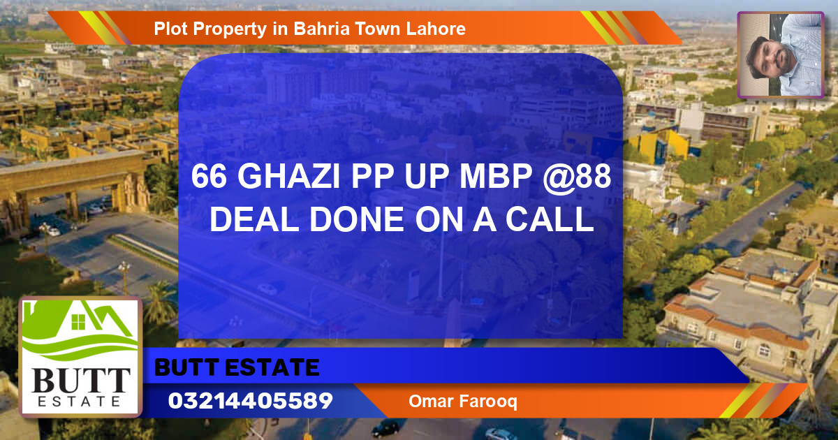 Residential Plot for Sale in Bahria Town, Lahore - (BP-71952)